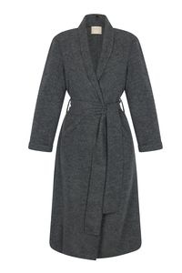 NORGATE TUNGSTEN OVERCOAT WITH FUR GRIS 000 000